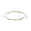 0.8 mm silk macrame sliding close bracelet