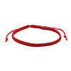 0.8 mm silk macrame sliding close bracelet