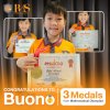 A Triple Pride: Congratulations to Buono for His Outstanding Achievements in Mathematics!