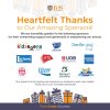 A Heartfelt Thank You to Our Valued Sponsors