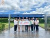 มูลนิธิไทยซัมมิทพัฒนา ให้การสนับสนุนโครงการเทพื้นปูนบริเวณหน้าโรงเรียนวัดจันทาราม จังหวัดปทุมธานี