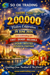 「2,000,000 Visitors — 世界へ広がる200万の信頼、タイから始まる確かなビジネスパートナー」 「2,000,000 Visitors — 世界へ広がる200万の信頼、タイから始まる確かなビジネスパートナー」