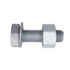 สกรูหกเหลี่ยม เกรด 8.8 ชุบสังกะสี HDG / Hexagon Head Bolt Grade 8.8 With Hot Dip Galvanize Grade (High Tensile Bolt)