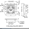 Middle latch penn-elcom