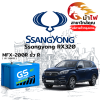 ม้าไฟ-แบตเตอรี่รถยนต์ ซันยอง RX320 (Ssangyong RX320)
