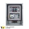ตู้คอมไบเนอร์โซล่าเซลล์สำเร็จรูป AC/DC Combiner Box ขนาด 5kW 1 สตริง แบรนด์ WILLPOWER INTER ใช้อุปกรณ์ป้องกัน Suntree พร้อมช่องติดตั้ง Smart Meter