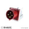 DAKO | HT514/HT524 เต้ารับกลางทาง 3P+E 16A/32A 400V IP44