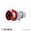 DAKO | HTN015/HTN025 ปลั๊กตัวผู้ 3P+N+E 16A/32A 400V IP44