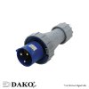DAKO | HTN0331/HTN0431 ปลั๊กกันน้ำ 2P+E 63A/125A 230V IP67