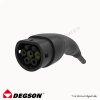 DEGSON | MEAC-T-032A-V1P1-5.0M สายชาร์จรถยนต์ไฟฟ้า Type2 3เฟส