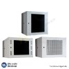 ตู้ KJL K-RACK K1 แบบ Wall Mount Rack 19 นิ้ว สำหรับยึดติดผนัง สีขาว-เทา มีให้เลือกทั้งฝาใสและฝาเจาะรู
