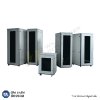 ตู้ KJL K-RACK K3 แบบ Cabinet Rack 19 นิ้ว สีเทา-ขาว แบบตั้งพื้น พร้อมฝาหน้าอะครีลิคใสสำหรับป้องกันฝุ่น