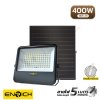 สปอร์ตไลท์โซล่าเซลล์ ENRICH OPTIMUS ขนาด 400W แสงขาว Daylight แบตเตอรี่ 28Ah สว่างถึงเช้า
