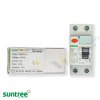 เครื่องตัดไฟรั่ว RCCB SUNTREE รุ่น PMB9RL-63 ขนาด 2P สีขาว สำหรับป้องกันไฟดูดในระบบไฟฟ้า 1 เฟส