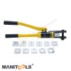 เครื่องย้ำหางปลาไฮดรอลิคแบบหกเหลี่ยม MANITOOLS รุ่น MTY-300A กำลังอัด 9 ตัน พร้อมชุดหัวย้ำ 6-300 ตารางมิลลิเมตร สำหรับช่างไฟฟ้า