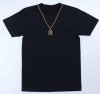 AMULET NECKLACE T-SHIRT - BLACK
