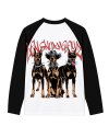 DEMON DOG RAGLAN