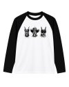 DEMON DOG RAGLAN
