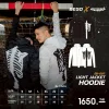 LIGHT JACKET HOODIE - BLACK
