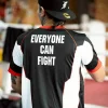 EVERYONE CAN FIGHT -  SPORT T- SHIRT - BLACK