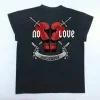 NO LOVE T-SHIRT FADED