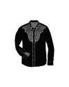 LNB - COWBOY SHIRT - BLACK
