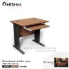 โต๊ะคอมพิวเตอร์ (ขาเหล็ก) 80ซม. TERRACE-BLACK