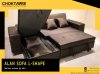 โซฟา L-SHAPE (BED) สไตล์โมเดิร์น 3ที่นั่ง 250ซม. รุ่น อลัน