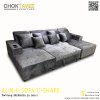 โซฟา U-SHAPE (BED) สไตล์โมเดิร์น 4ที่นั่ง 330ซม. รุ่น อลิน-2