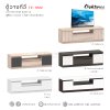 ตู้วางทีวี 160ซม. 2บานเปิด 1ลิ้นชัก TV-1602