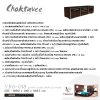 ตู้วางทีวี 180ซม. 2บานเปิด 2ลิ้นชัก รุ่น Veranda VR6-018