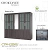 ตู้เสื้อผ้า 220ซม. 5บานเปิด 2ลิ้นชักใน สไตล์ Zen CTW-122201J