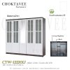 ตู้เสื้อผ้า 220ซม. 5บานเปิด 2ลิ้นชักใน สไตล์ Zen CTW-122201J