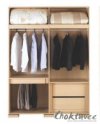 โครงตู้เสื้อผ้า 160ซม. walk in closet รุ่น Modular