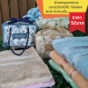 ผ้าขนหนู คอตตอน (เฟอริน่า) ขนาด15x30นิ้ว ใส่กล่องมีหูหิ้ว ผูกโบ