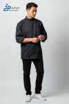 Long-sleeve chef jacket Black Edge LS