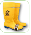 Sepatu GOSAVE Safety Boots Sparta (Ujung Besi Steel Toe)