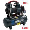 ปั๊มลม 1.5HP ขนาด 10 ลิตร BIGAIR รุ่น BAO1010