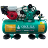 ปั๊มลมพร้อมเครื่องยนต์ OKURA รุ่น AT-65-150L-EN