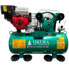 ปั๊มลมพร้อมเครื่องยนต์ OKURA รุ่น AT-80-250L-EN