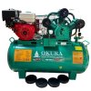 ปั๊มลมพร้อมเครื่องยนต์ OKURA รุ่น AT-80-300L-EN