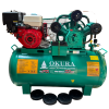 ปั๊มลมพร้อมเครื่องยนต์ OKURA รุ่น AT-80-300L-EN