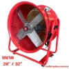 เฉพาะพัดลมระบายอากาศ OKURA รุ่น 4 ล้อ สีแดง