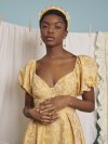 Lemonade Jacquard Midi Dress