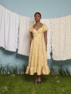 Lemonade Jacquard Midi Dress