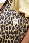 CANVAS LEOPARD TOTE