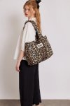 Leopard Frill Tote Bag