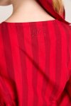 Charlize blouse - red stripe