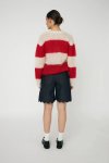 Unwashed Denim Scallop Shorts - Raw Denim