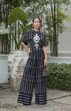 Sam Kasat Handwoven Jumpsuit & Cape